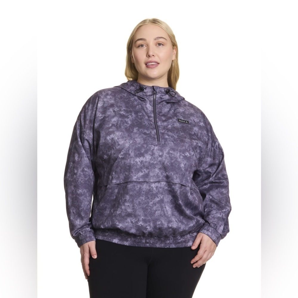 Reebok Women's Purple Camo Hoodie